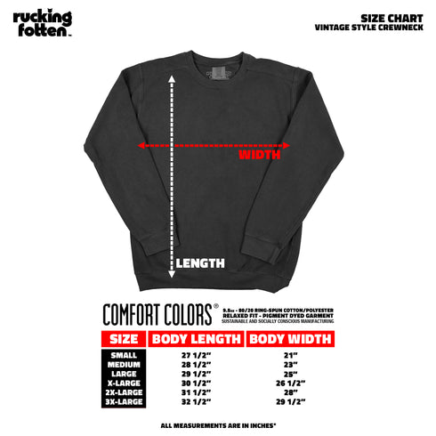 バタリアン2 // The Return Of The Living Dead™ Part II / Reserve Your Copy Part II (Video Store Promo Crewneck Sweatshirt / Limited to 75)